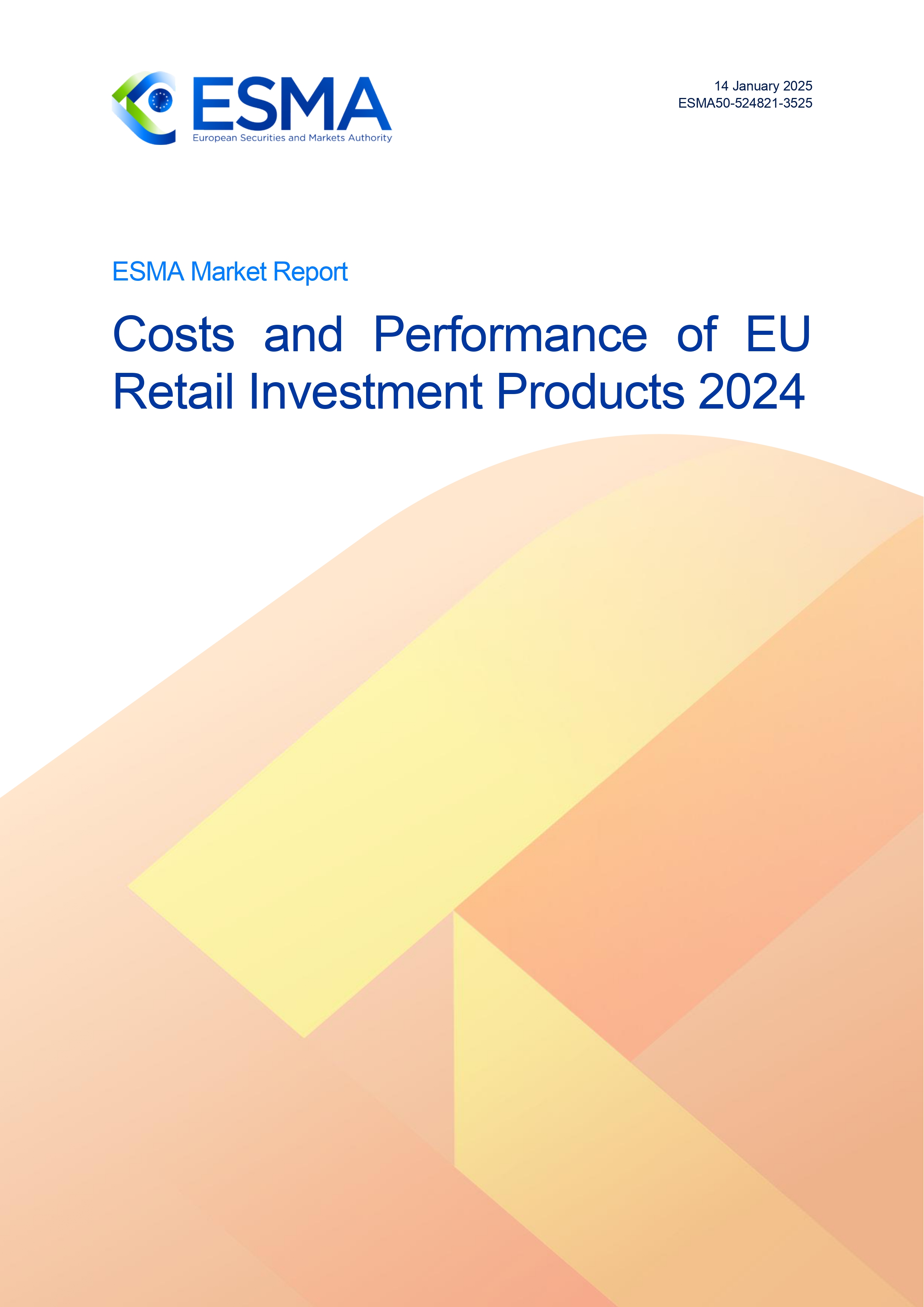 Costs and Perfromance report