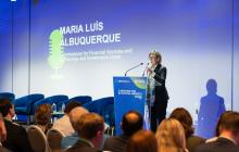 Maria Luís Albuquerque at the ESMA conference 2026